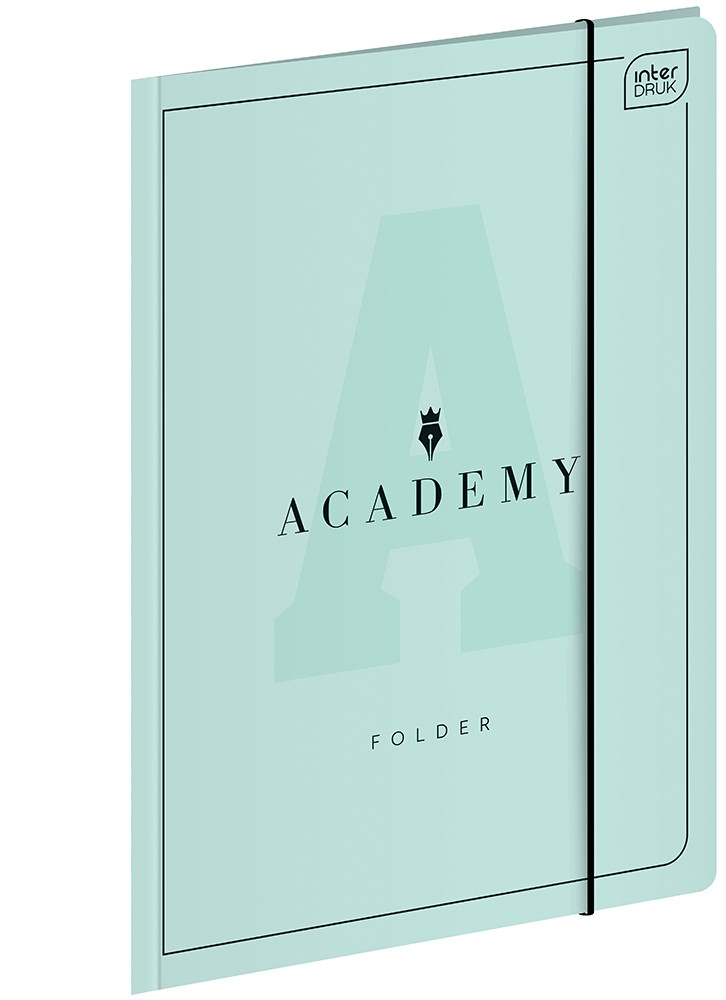 Teczka z gumką A4+ Academy Pastel Interdruk
